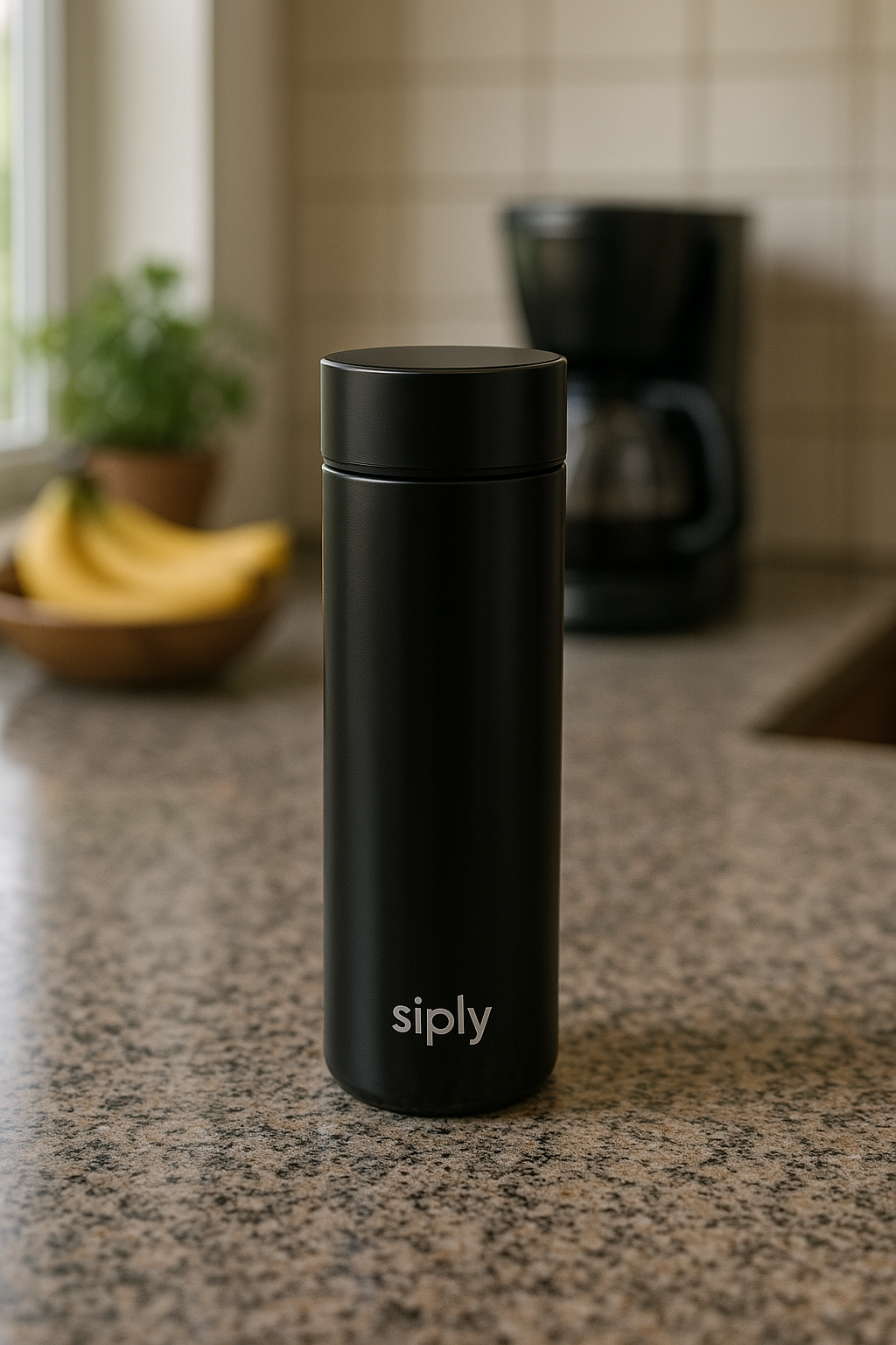 Smart Termoska Siply – Digitální teploměr, 0.4l, Nerez | Siply