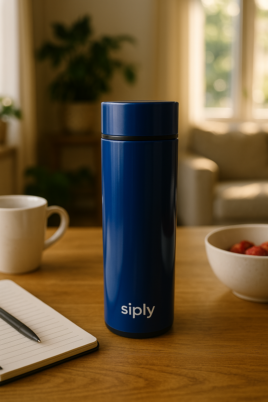 Smart Termoska Siply – Digitální teploměr, 0.4l, Nerez | Siply