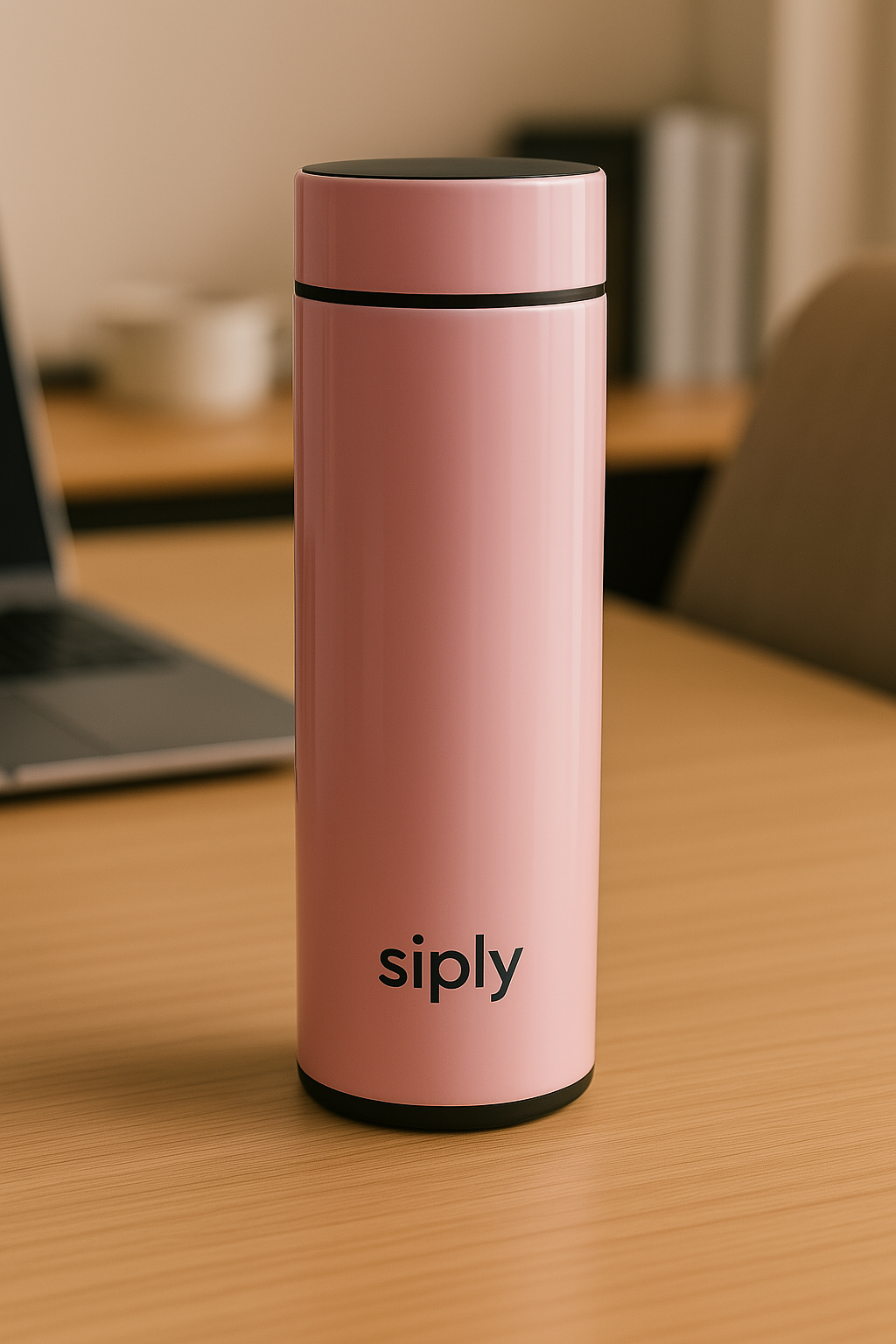 Smart Termoska Siply – Digitální teploměr, 0.4l, Nerez | Siply