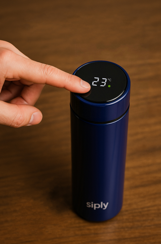 Smart Termoska Siply – Digitální teploměr, 0.4l, Nerez | Siply